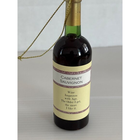 Other - Cabernet Sauvignon Wine Bottle Christmas Ornament